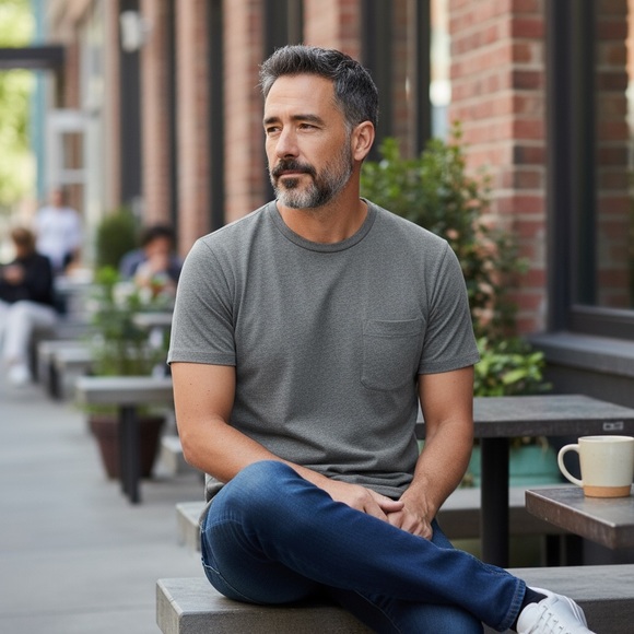 Everlane Other - Everlane Heather Gray Men's Short Sleeve Tee